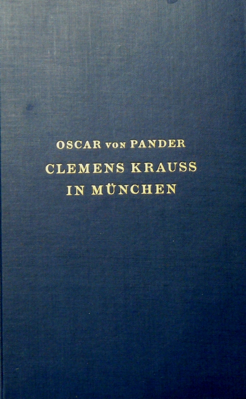 Clemens Krauss in München